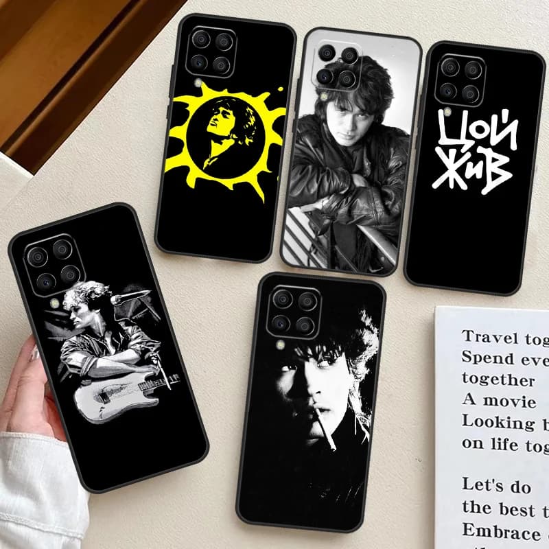 Viktor Tsoi Case For Samsung Galaxy M14 M34 M54 M21 M51 M12 M32 M52 M13 M23 M33 M53 M20 M30s M31s Cover