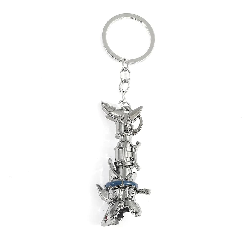 Game League of Legends Keychain LOL Jinx Cannon Weapon Model Keyring for Men Women Game Accessories Car Key Ring llaveros