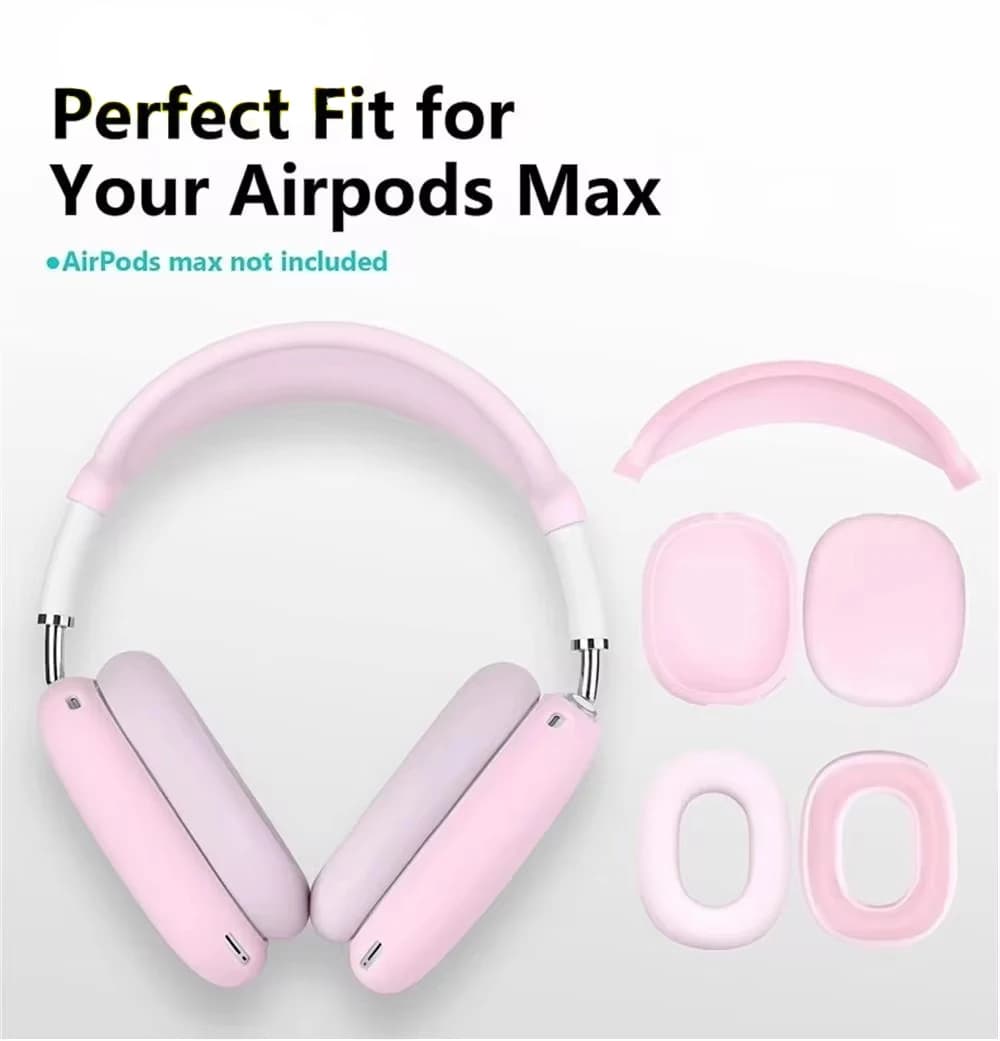 2/3 in1 Case For Airpods Max Earphone Case Anti-Scratch For AirPods Headset kits Accessories Protect Shell for Apple Airpod Max