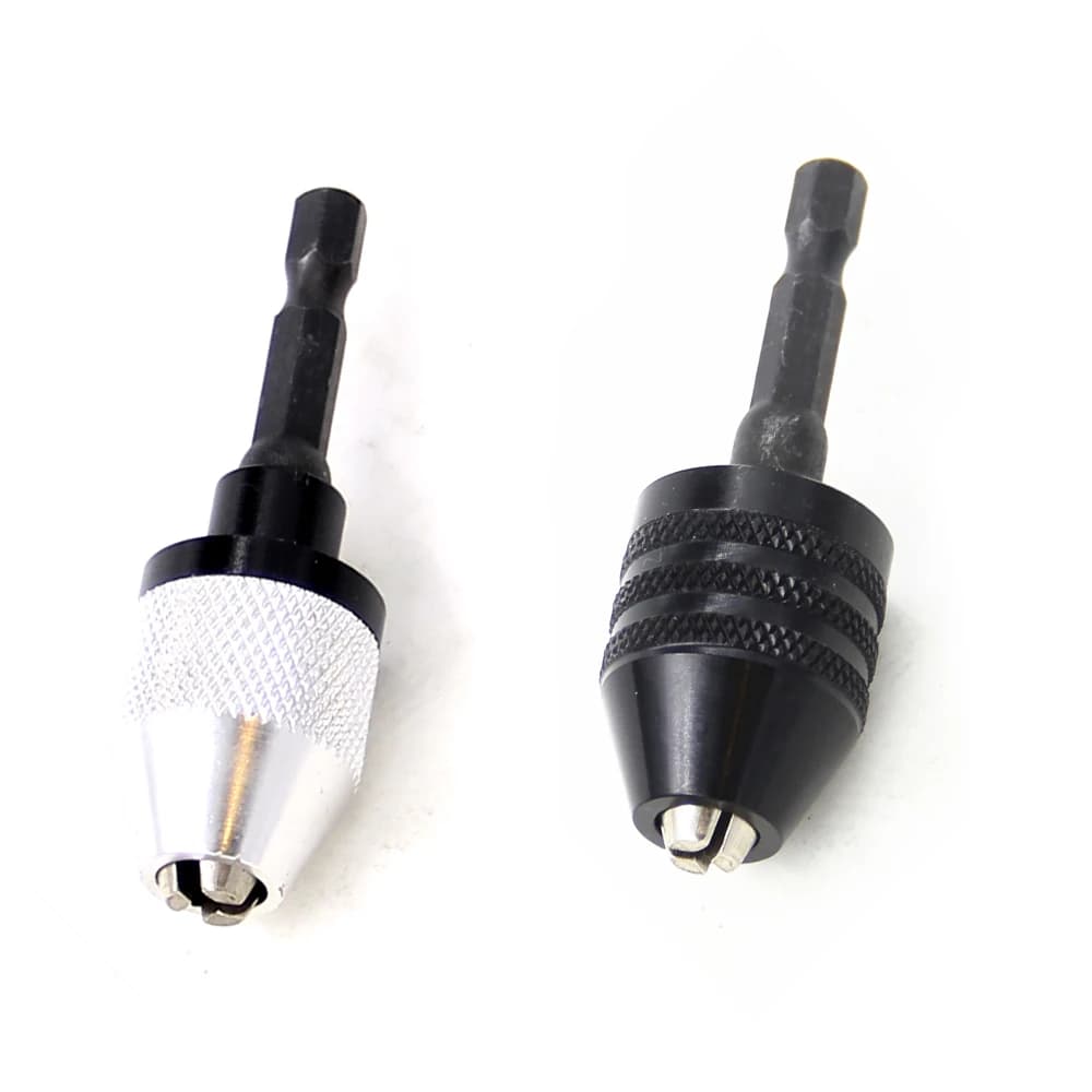 0.3-6.5mm Quick Change Hexagonal Handle Three Jaw Self Centering Twist Drill Chuck 0.3-3.6mm Electric Grinding Tool Set