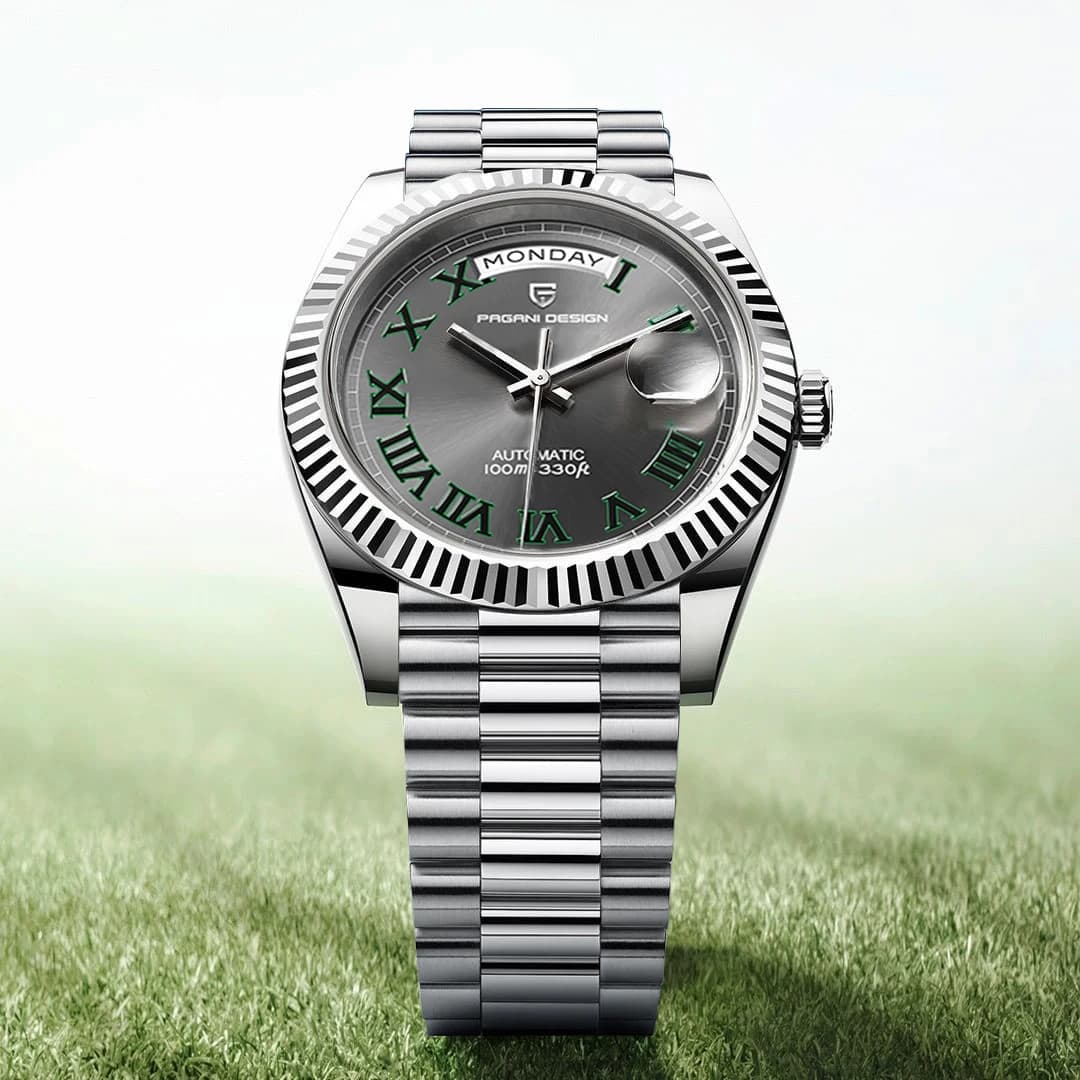 PAGANI DESIGN 2025 New DD40 NH36A Men's Watches Luxury Automatic Mechanical Watch For Men AR Sapphire Glass Date Wrist watch Men