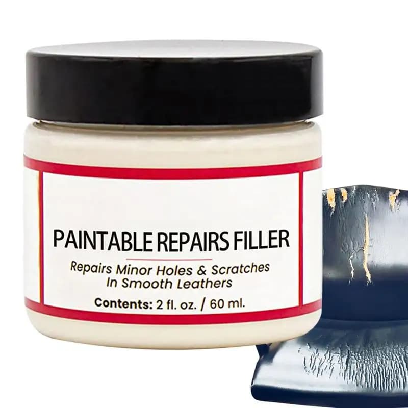 70g Leather Repair Filler Paste Cracks Leather Compound Restoring Cream For Furniture Bag Seat Cracks repairing