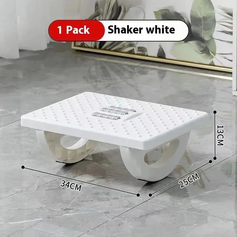 Portability Foot Rest Under Desk Footrest Ergonomic Foot Stool With Massage Rollers Foot Rest Foot Massage Footstool Shake
