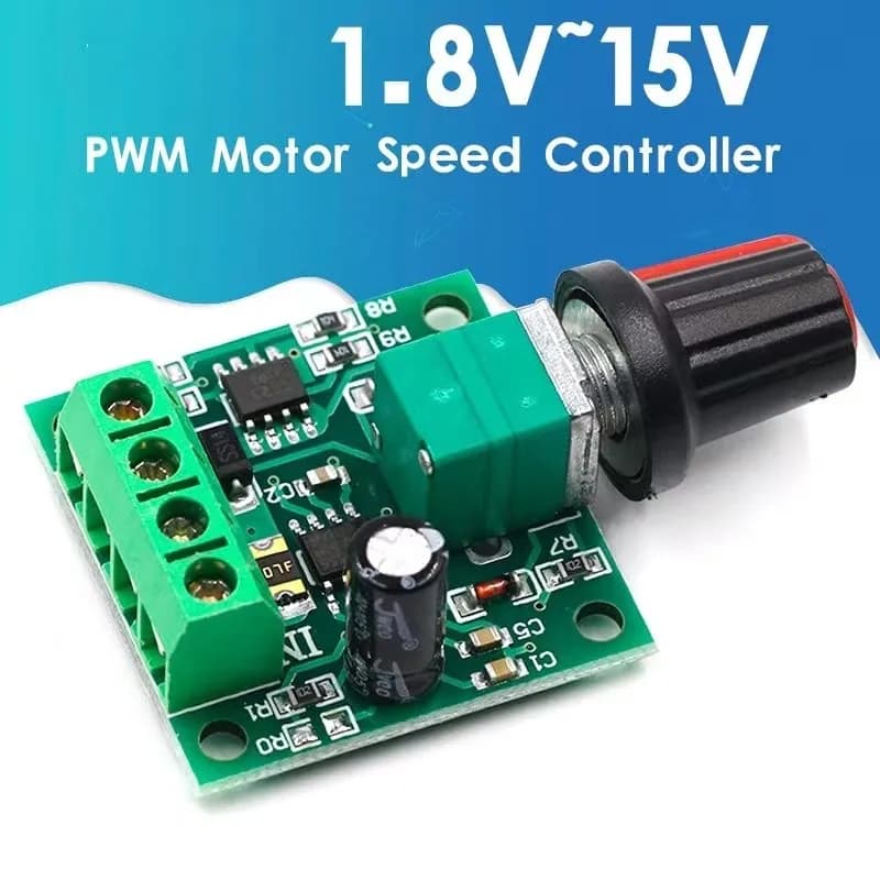 DC Motor 1.8V 3V 5V 6V 12V PWM Speed Controller Potentiometer Knob Switch Kit Fine Workmanship And Good Performance