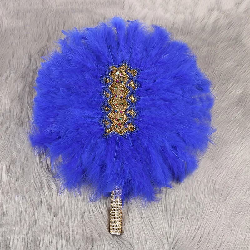 A wedding fan, a thoughtful fan, an elegant and stylish handmade fan - for the bride's engagement, banquet, wedding season