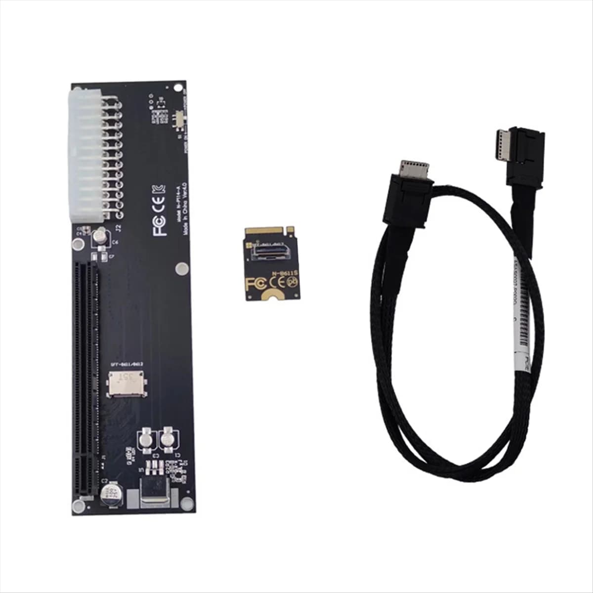 PCI-E 3.0 M-Key M.2 to Oculink SFF-8612 SFF-8611 Host Adapter for WIN Max2 External Graphics Card SSD