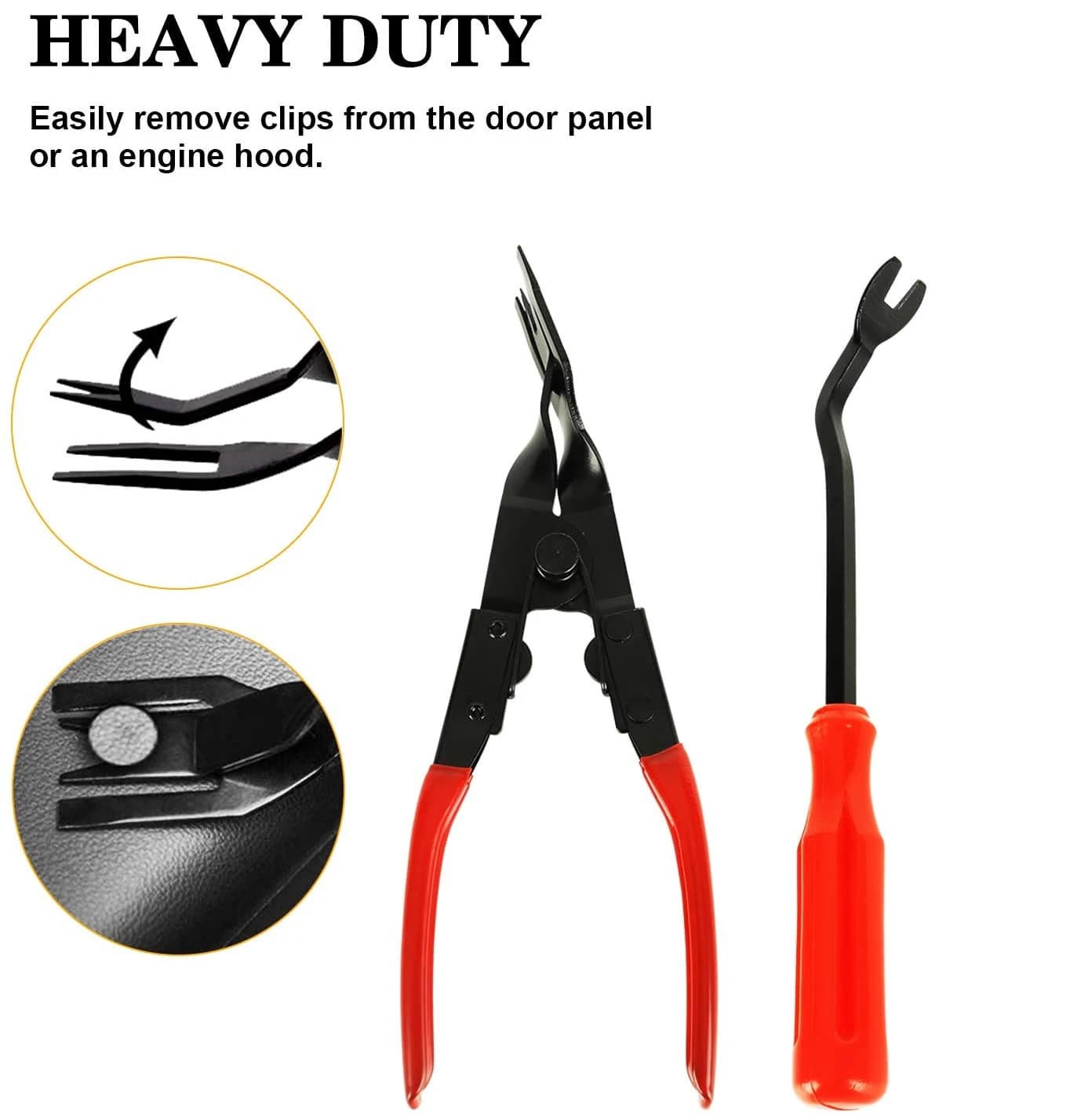 Car Door Clip Panel Trim Removal Tool Trim Clip Removal Pliers Van Door Fastener Dash Install Repair Tool Car Accessories