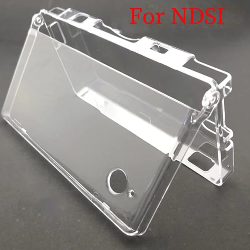 ChengHaoRan 1set For Protective Case NDSI Crystal Box Transparent Integrated Case For Host Accessories