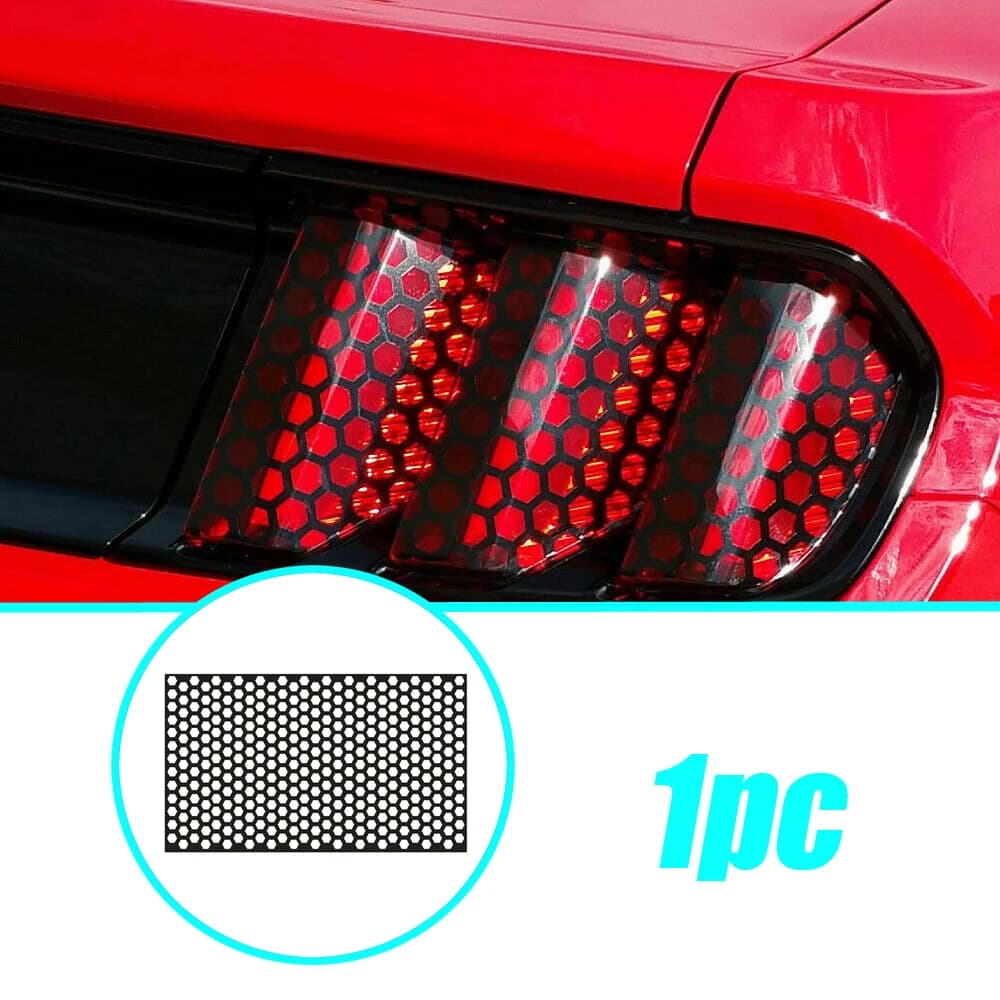 1pc Universal Car Taillight Decal Cover Car Headlight Film Car Rear Tail Light Decorative Sticker Auto Exterior Accessories