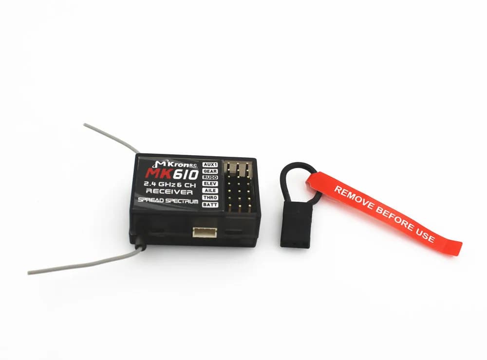 MK610 2.4G 6 Channaels Protocol Receiver Spread Spectrum Technologies for Remote Controller JR Spektrum DSM2