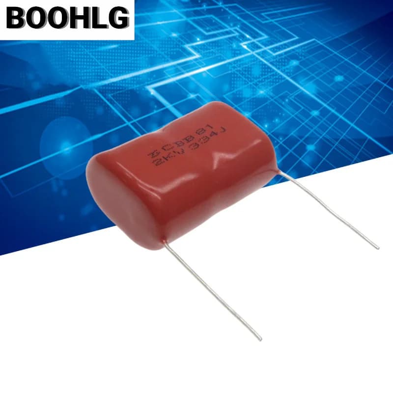 5pcs Metallized Polypropylene Film Capacitor CBB81 2000V 334J 2KV 334 0.33UF 330NF Pitch 25mm