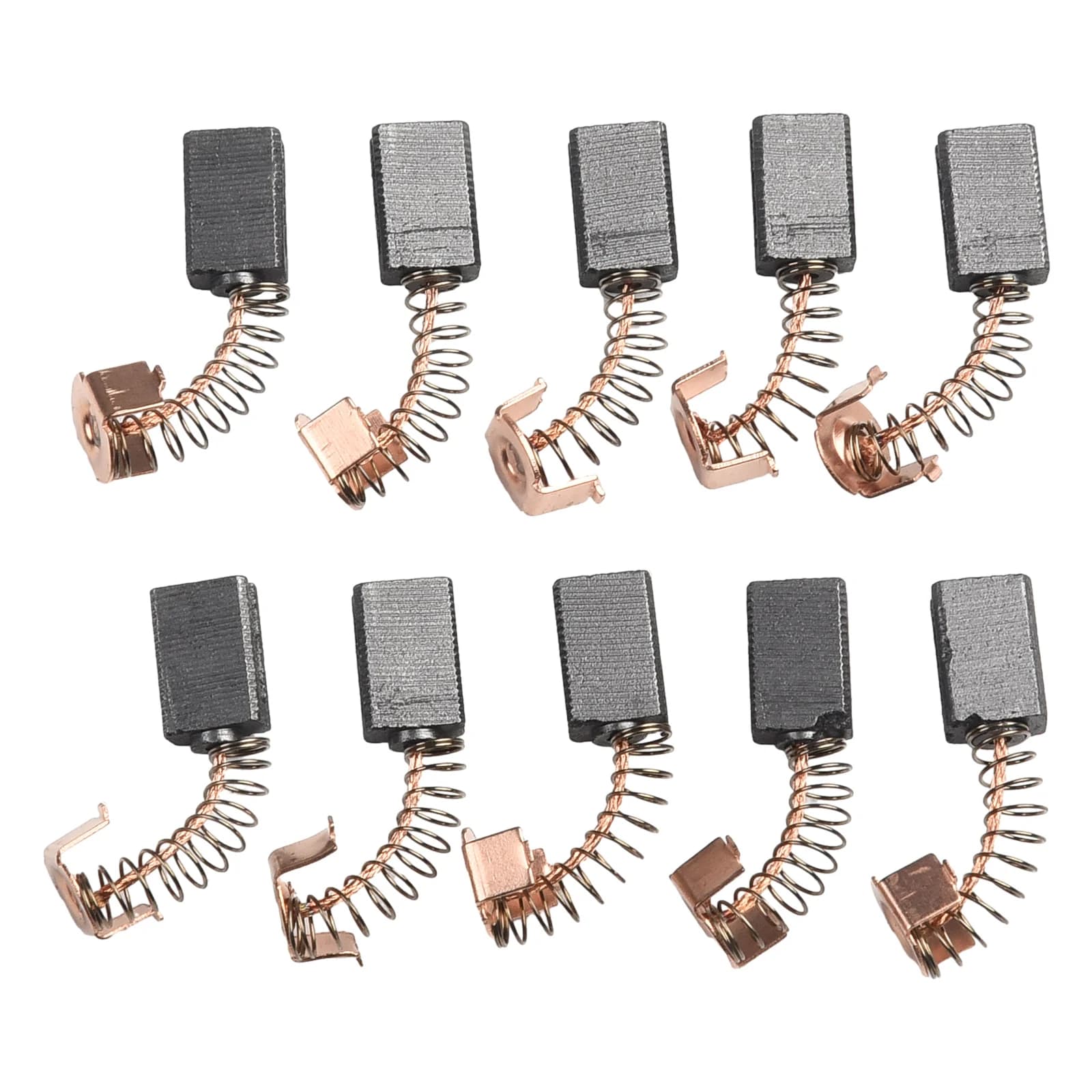 10pcs Electric Motor Carbon Brushes 5x8x12mm For Black Decker Angle Grinder G720 Replacement-Parts Power Tools Accessories