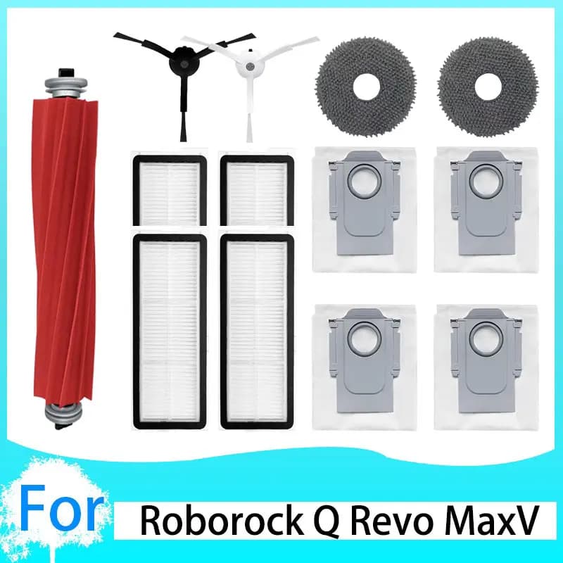 Roborock Q Revo S/Q Revo Pro/Q Revo MaxV sweeping robot Complete accessories Main brush side brush rag filter Complete acces
