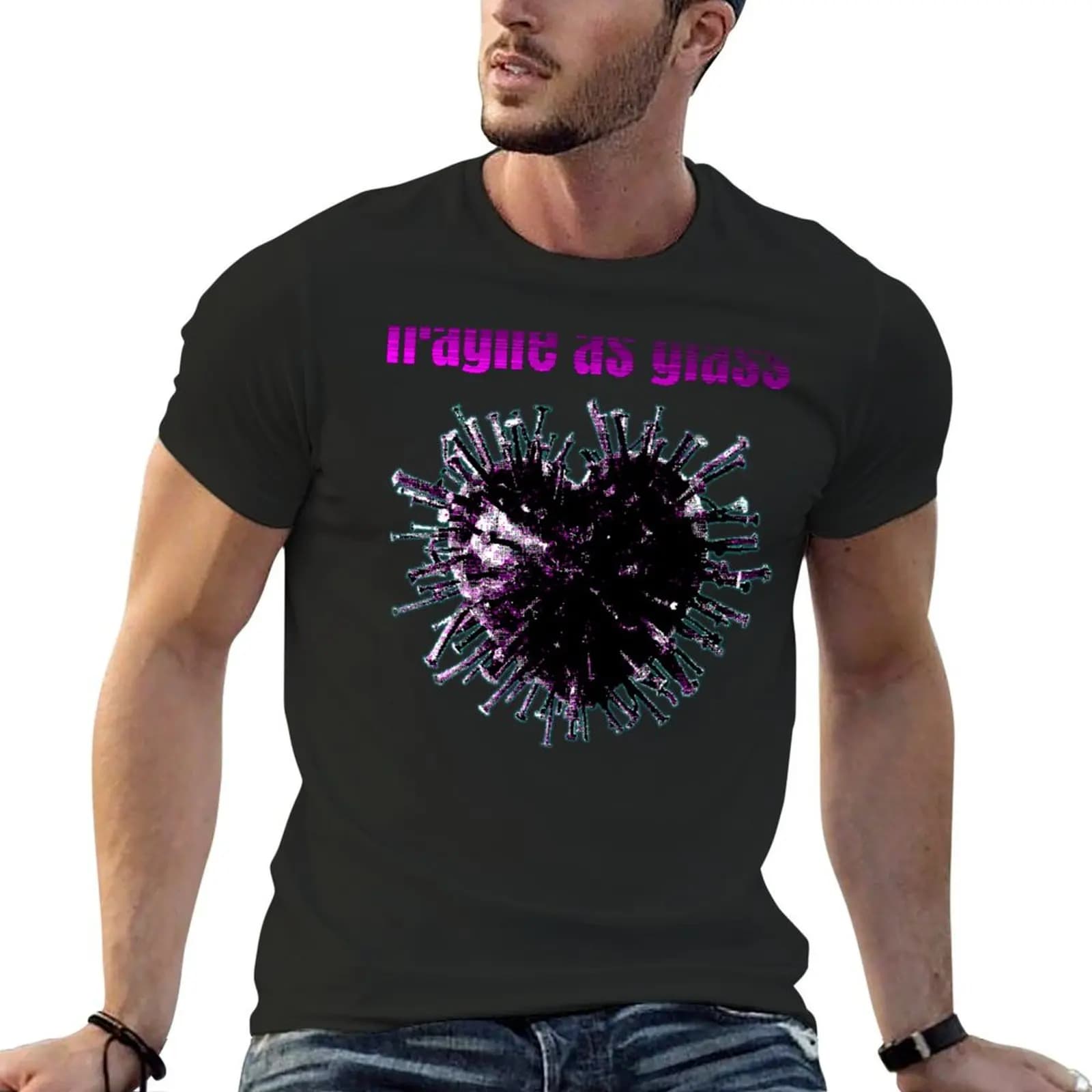 fragile as glass - nailwork heart T-Shirt shirts graphic anime figures graphic t shirt vintage mens designer clothes