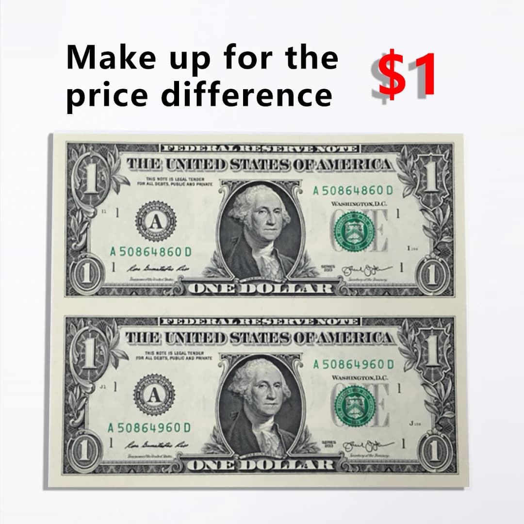 Make up for the price difference