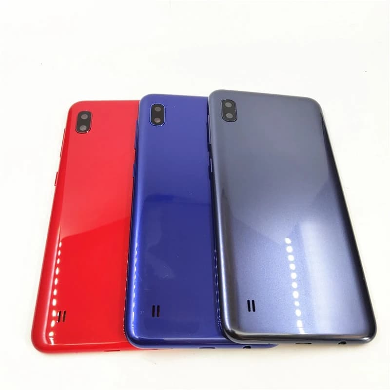 For Samsung Galaxy A10 2019 A105 A105F Battery Back Cover Case Housing Cover With Camera Lens
