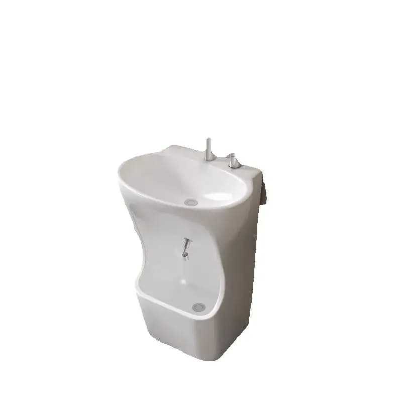 Column type washbasin multi-functional design Column basin mop pool integrated two-use household outdoor foot soaking floor type