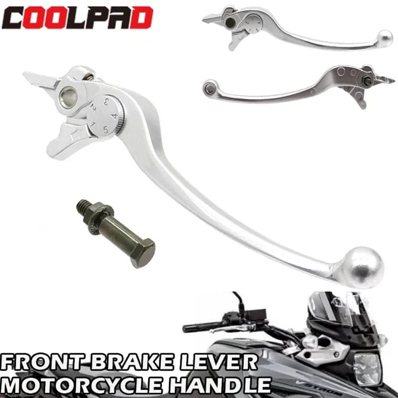 Front Brake Lever For KAWASAKI NINJA 650R 400R 500R Z1000 ER-6N ER-6F ER-4N VERSYS 650 1000 KLE650 KLE500 Motorcycle Accessories