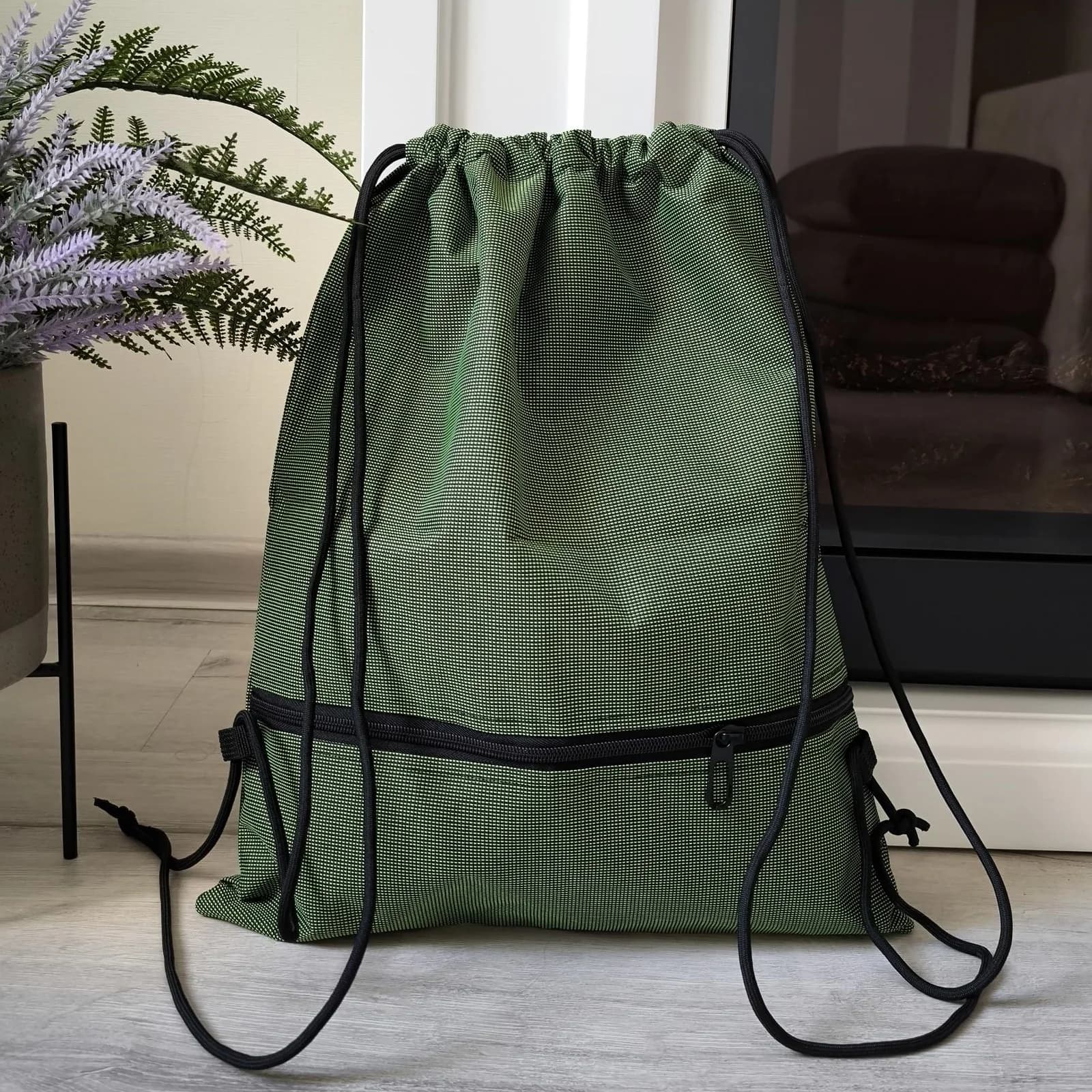 Foldable Drawstring Backpack, Lightweight, Simple and Fashionable Sports Backpack, Unisex
