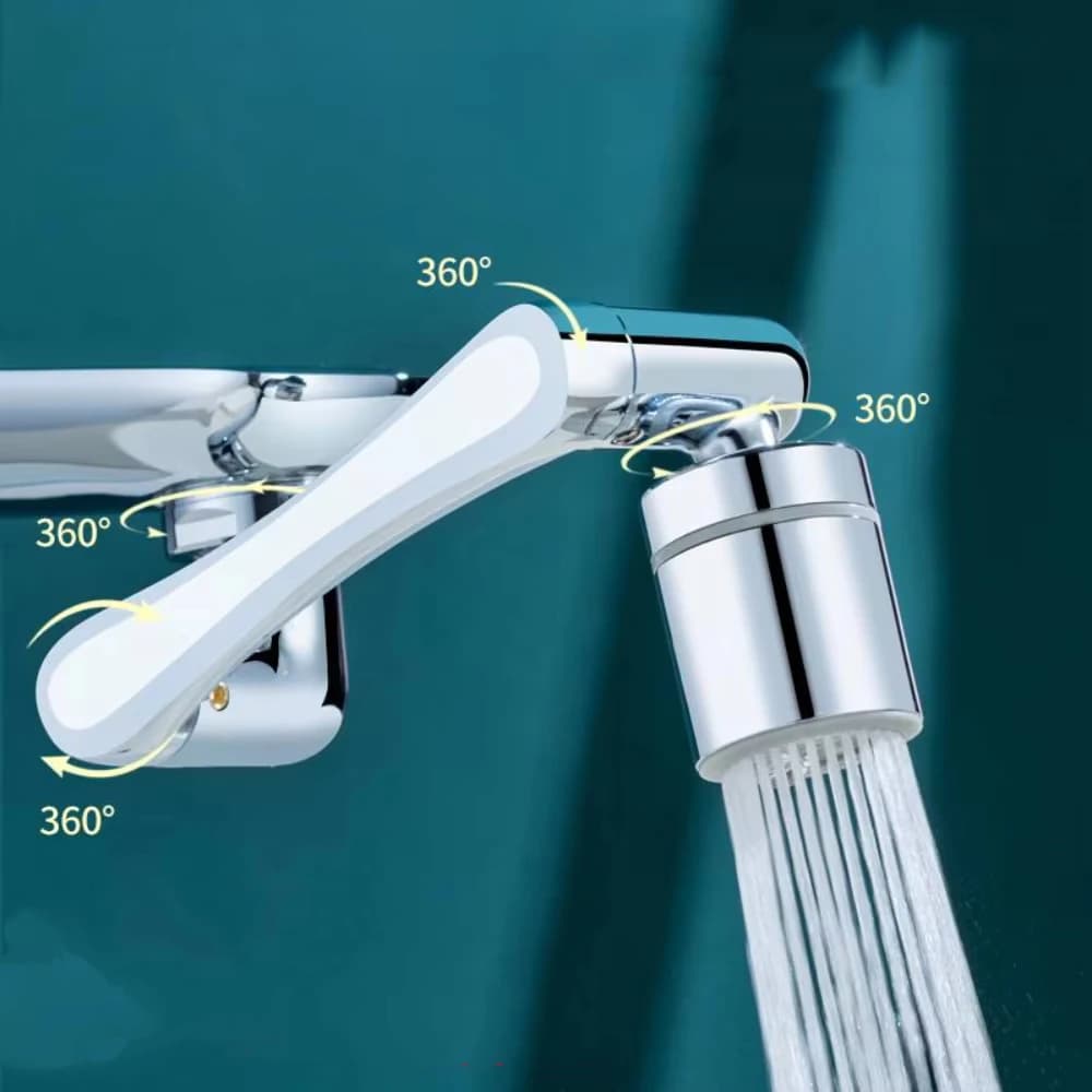 Heavy Metal Universal 1080° Rotation Faucet Sprayer Head For Kitchen Washbasin Extension Faucet Bubbler Sink Tap Splash Nozzle