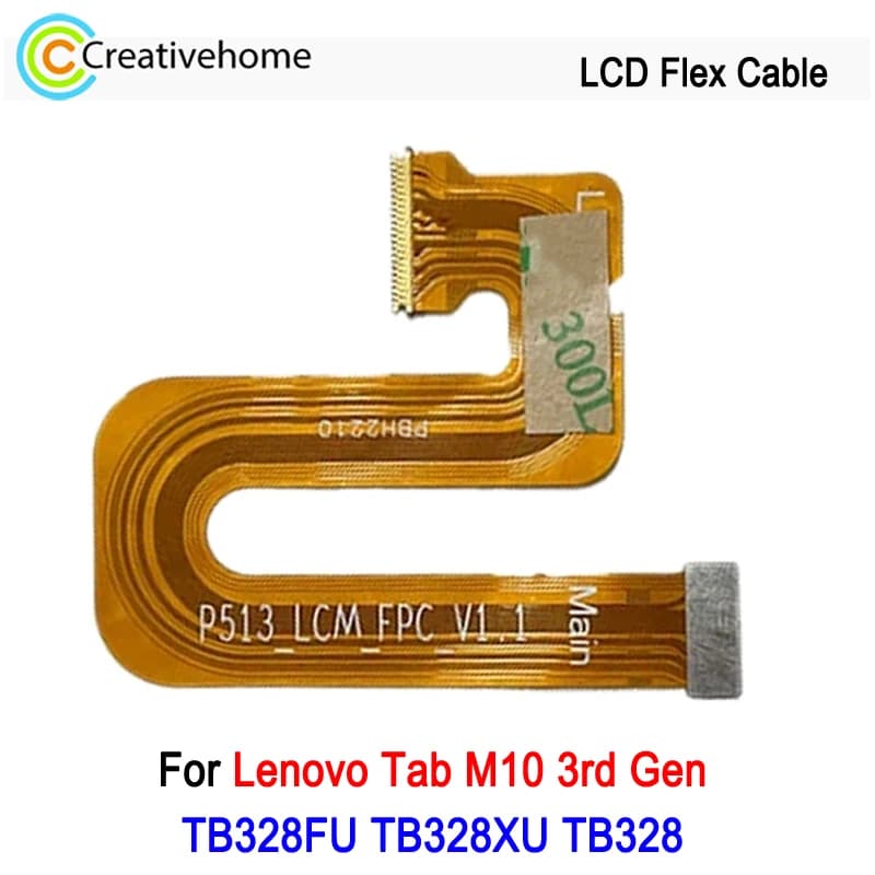 LCD Flex Cable For Lenovo Tab M10 3rd Gen TB328FU TB328XU TB328 Mainboard to LCD Screen Connection Cable Replacement Part