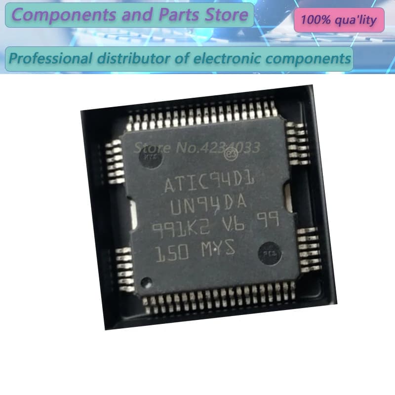 5PCS ATIC94D1 ATIC94D ATIC9 QFP64 NEW100% ATIC94D1