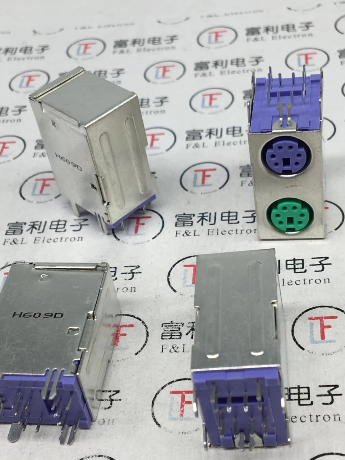 10pcs MH11061-P34-4F PS2 mouse and keyboard holder 6-pin terminal original new product