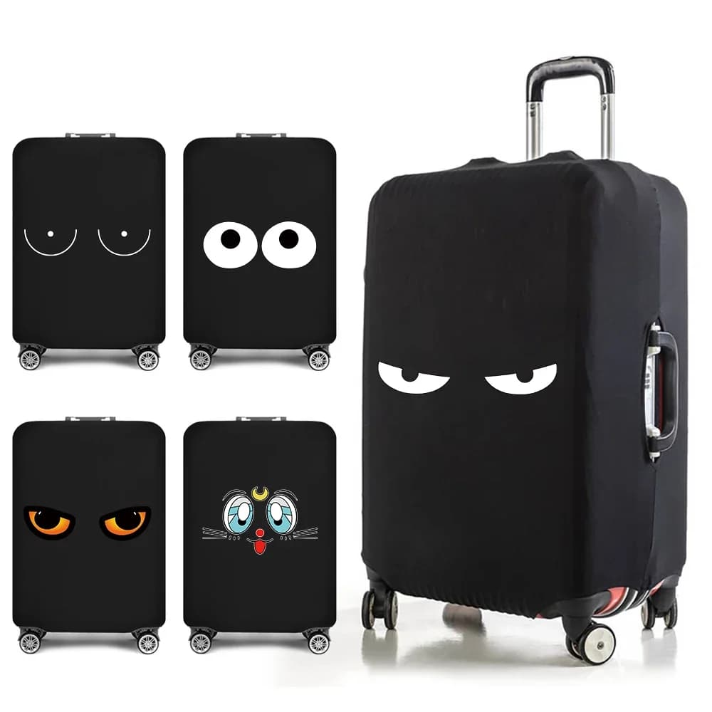 Luggage Covers Suitcase Cover Fashion Travel Essentials Funny pattern 18-32 Inch Traveling Accessories Protective Trolley Case