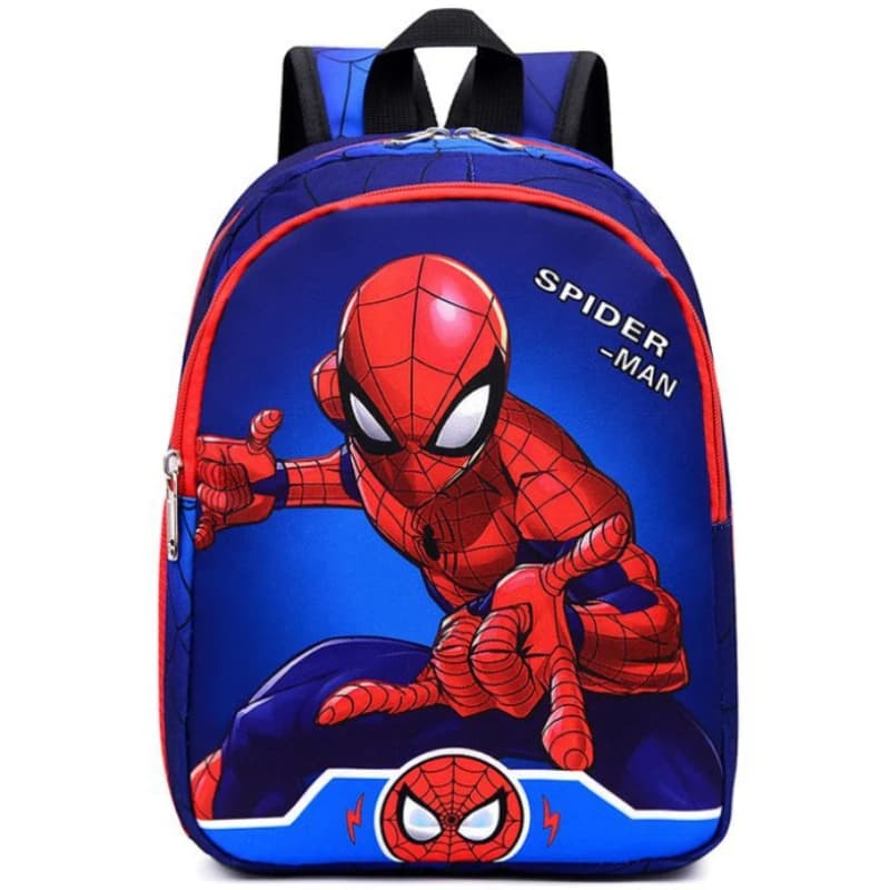 Disney New Children Backpack Mini Schoolbag Girls and Boys Cute Shoulder Bag Cartoon Spriderman Children Backpack