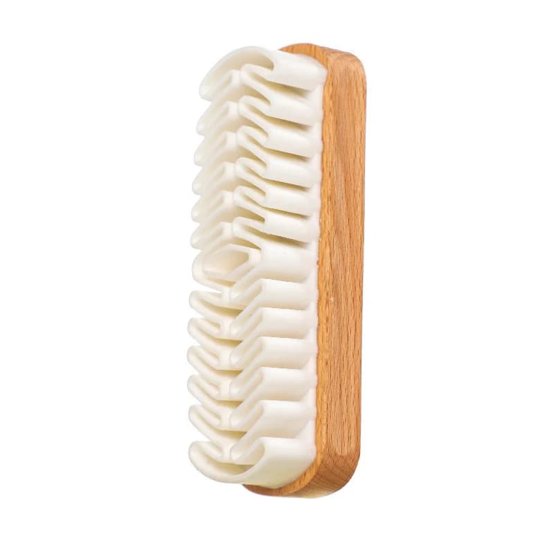Flip over leather shoes, suede brush, rubber brush, special eraser for cleaning anti deer suede shoes, suede yellow boots brush