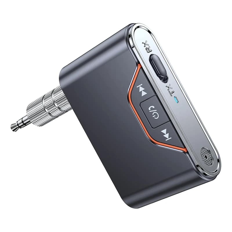 BT-107 Bluetooth 5.4 Car Audio Receiver Transmitter Audio Bluetooth Converter For Airplane Mini Portable 3.5Mm With Mic