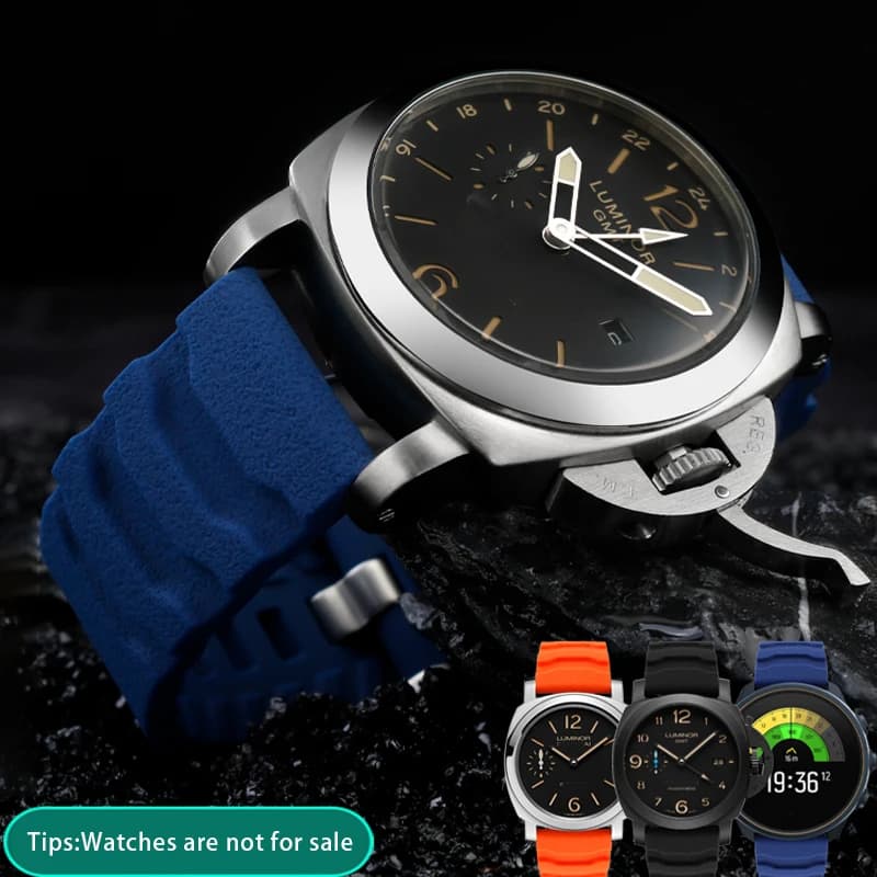 24mm For Suunto 7/Suunto 9 Replacement Wristband Soft Silicone Sports Watch Strap For Suunto 9 Universal waterproof sports brace