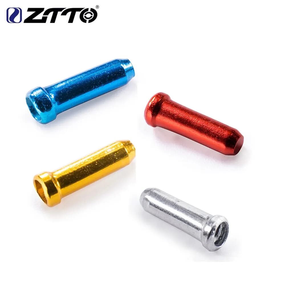 ZTTO MTB Road Bike Inner Wire End Caps 50pcs Shifter Cable Tips Wire Brake Shift Derailleur Crimps Bicycle Accessories