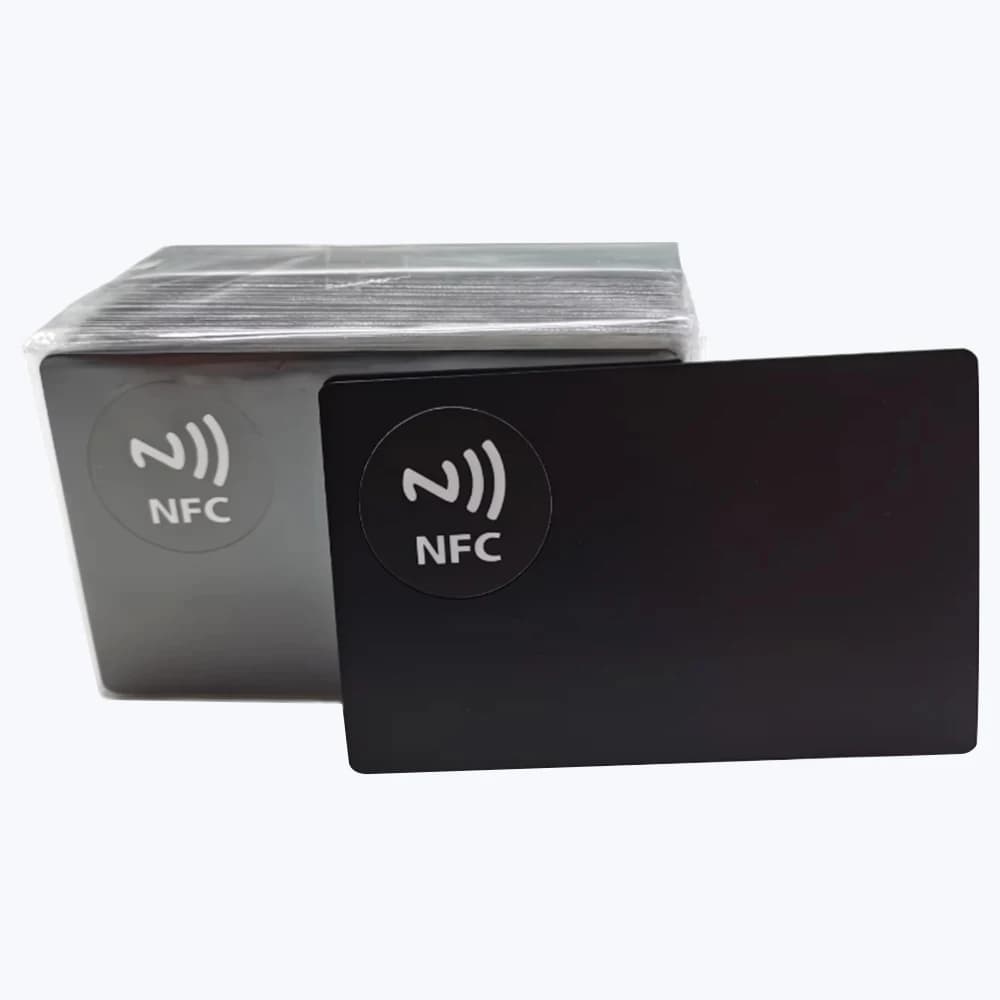 1PCS, Metal NFC Card 215/216 Chip,Smart Business Social Digital Card,13.56MHZ