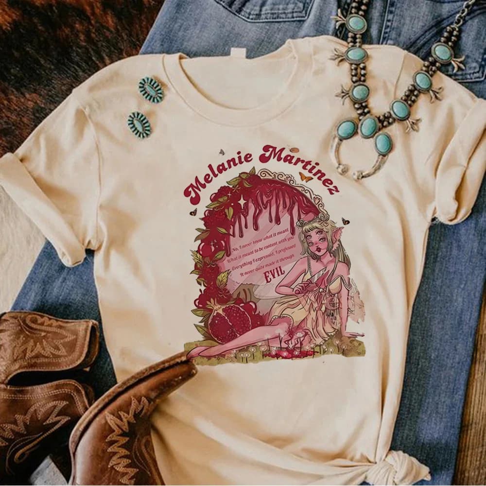Melanie Martinez t shirt women designer manga summer tshirt female harajuku comic funny clothing