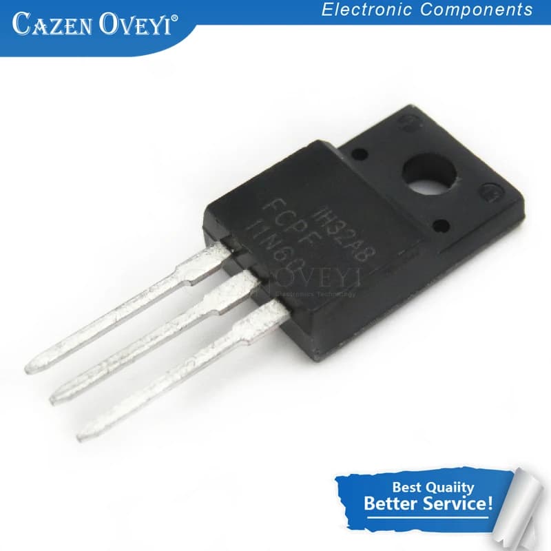 5pcs/lot 11N60ES FCPF11N60 11N60 SPA11N60C3 TO-220F