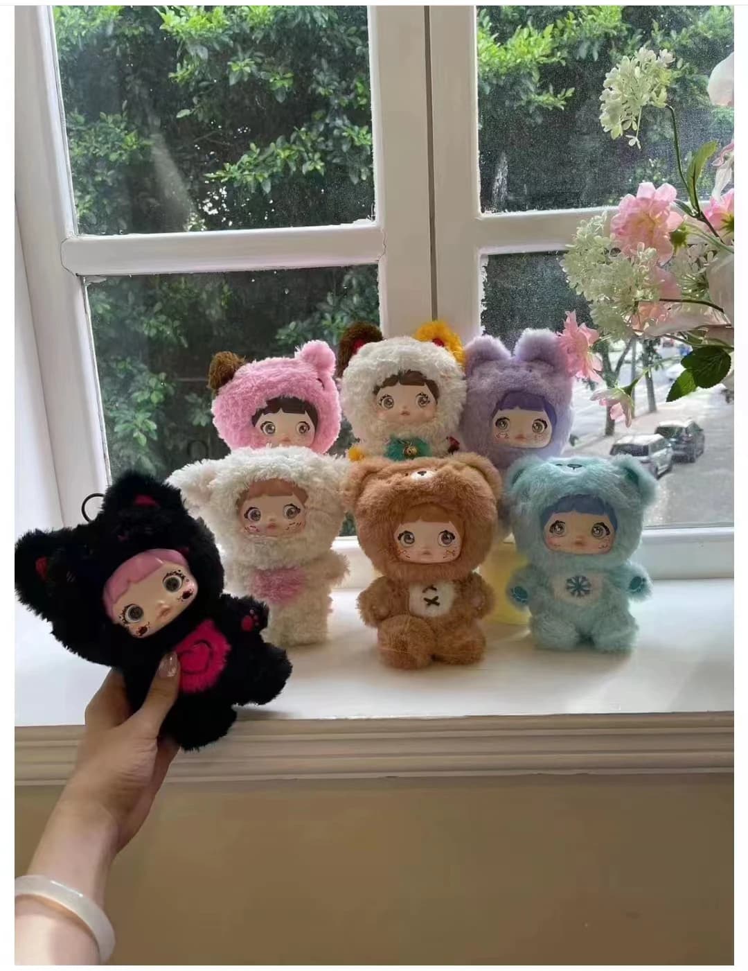 Blind Box Nommi Loveliness Never Ends Series Vinyl Mystery Box Cute Plush Doll Action Figure Bag Pack Pendant Surprise Toy Gift