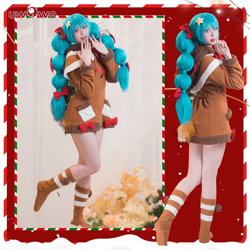 LAST BATCH UWOWO Mikku Winter 2022 Reindeerr Christmas Holiday Cosplay Costume Full Set