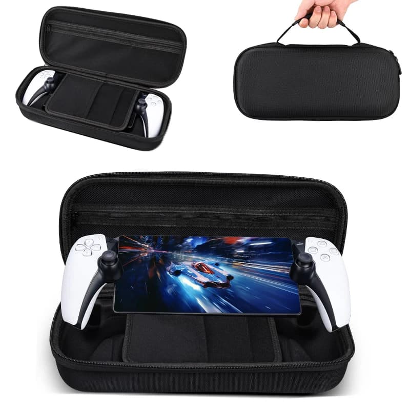 EVA Portable Storage Hard Bag Shell For PS5 Portal Shockproof Protective Case for Sony PlayStation Portal Handheld Game Console
