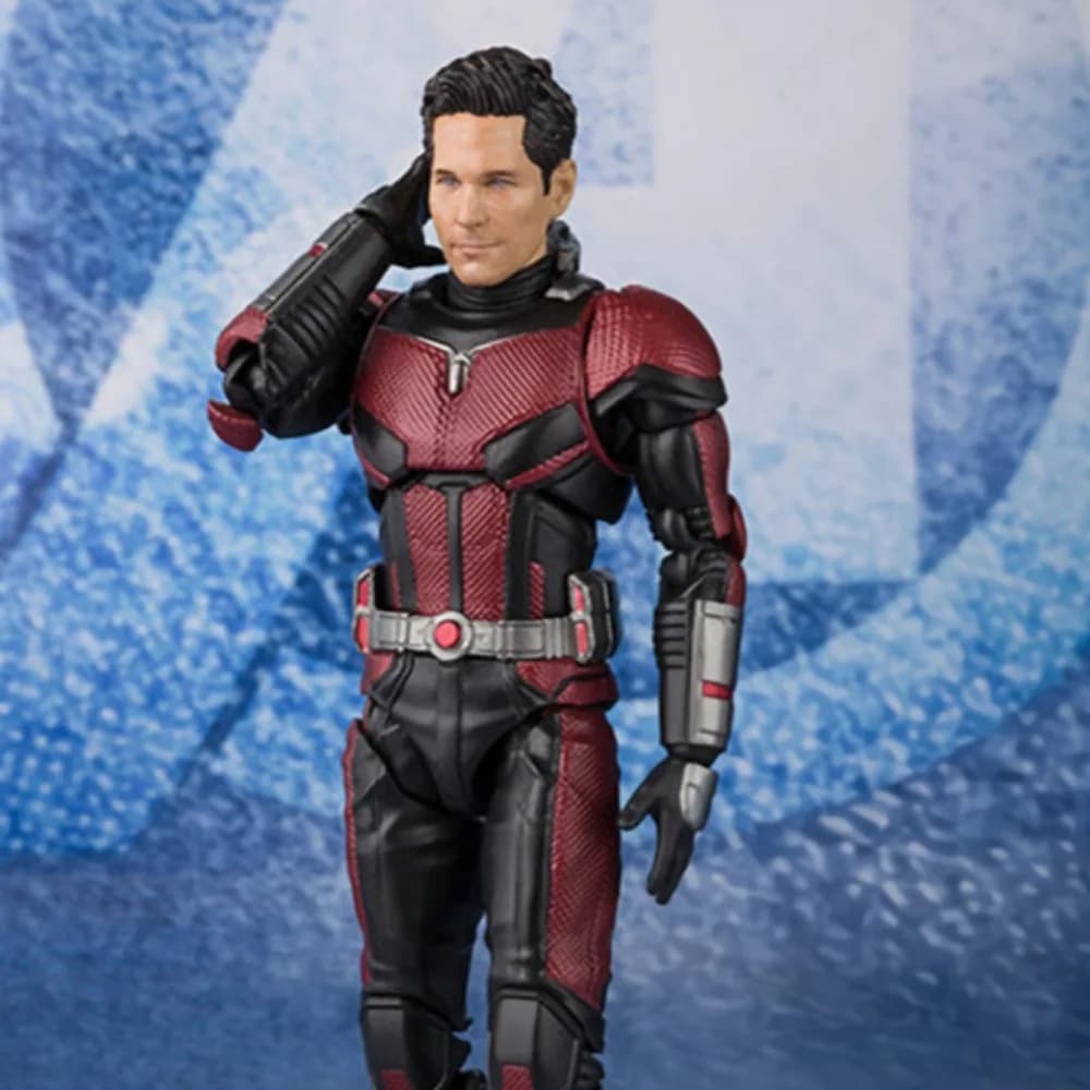 Marvel Movies Avengers 4 Captain America 3 SHF Civil War 2nd Generation Ant Man PVC Mobile Model Toys Decoration Ornaments Gift