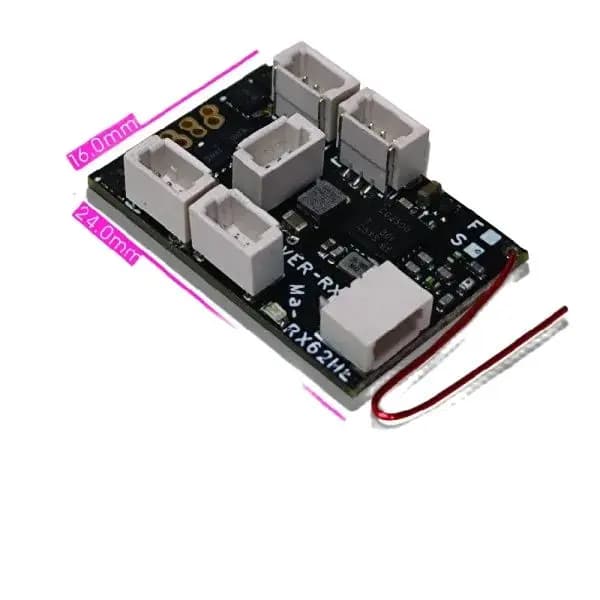 Ma-RX62HE-F2 FrSky D16 Ma-RX62HE-S Sfhss compatible receiver Built-In Brushless ESC/7CH MicroRX