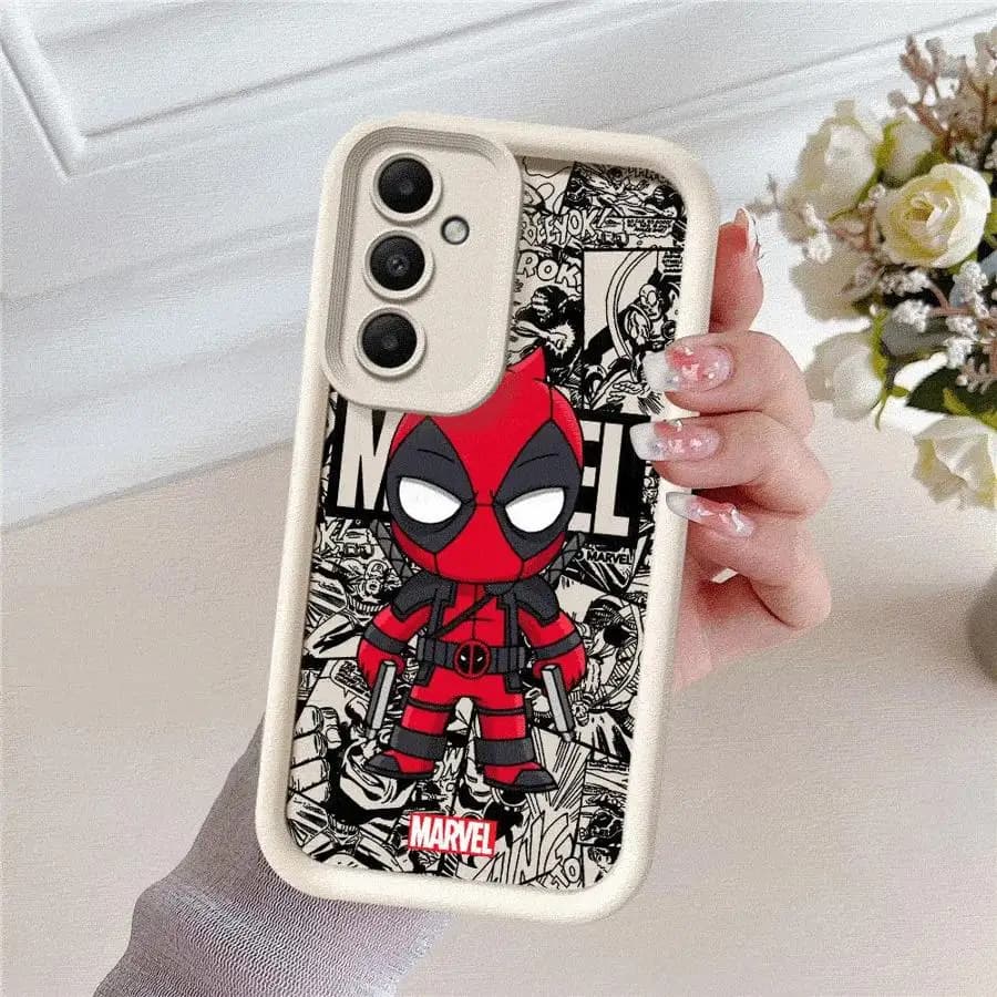 Marvel Groot Deadpool Phone Case for Samsung Galaxy A20 A30 5G A71 A51 A50s A21s 4G A10s A03 A04 A05 A06 Shockproof Cover