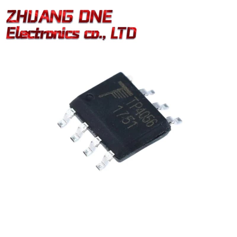 10pcs/lot Original Tp4056 New Sop-8 Pin 1a Single Lithium Battery Linear Charger