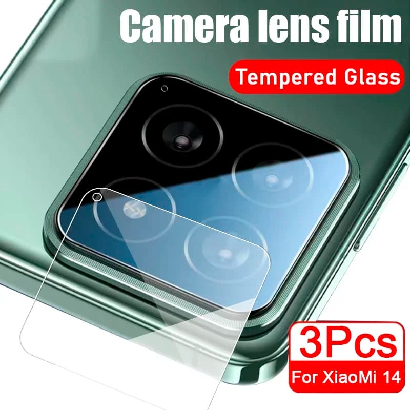 Camera Lens Flim Protective for Xiaomi 14 Anti-scratch Hardness Tempered Glass Flim Back Lens Protector Cover for Xiaomi Mi 14