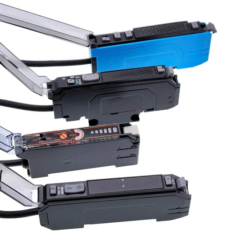 Fiber Optical Photoelectric Sensor Amplifer N22 E3X-NA11 EX-DN10 For Diffuse Through Beam Dual Digital Display Fast NPN FS-N18N