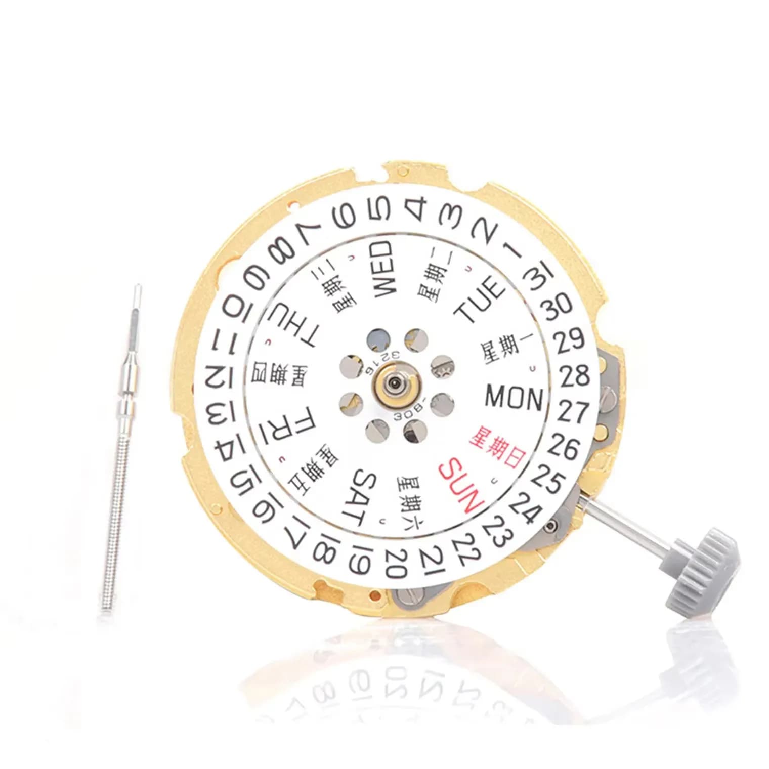 Japan Imported 8200 8205 Automatic Movement New Watch Parts Mechanical Watch Movement Double Calendar