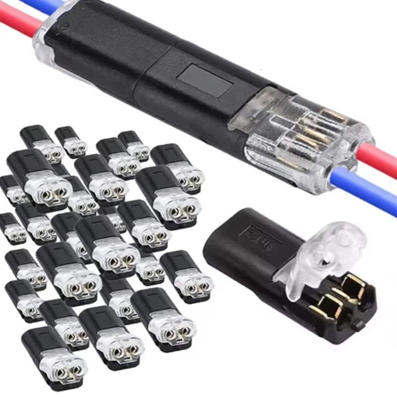 2 Pin Way Plug Waterproof Electrical Connector Car Wire Cable Automotive Electrical Connector Strip Terminal Connection