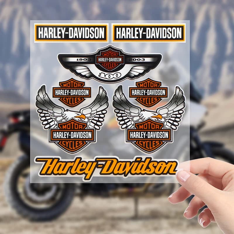 Motorcycle helmet Body Decals decoration Stickers for Harley Davidson Electra Glide Ultra Classic Motorcycle stickers