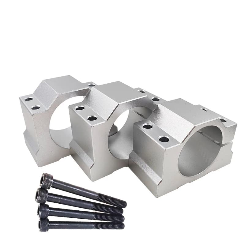 40mm 42mm Racket Base Seat 48mm Electric spindle fixing seat Fixing Base Fixed Seat Metal Alloy Bracket 45mm