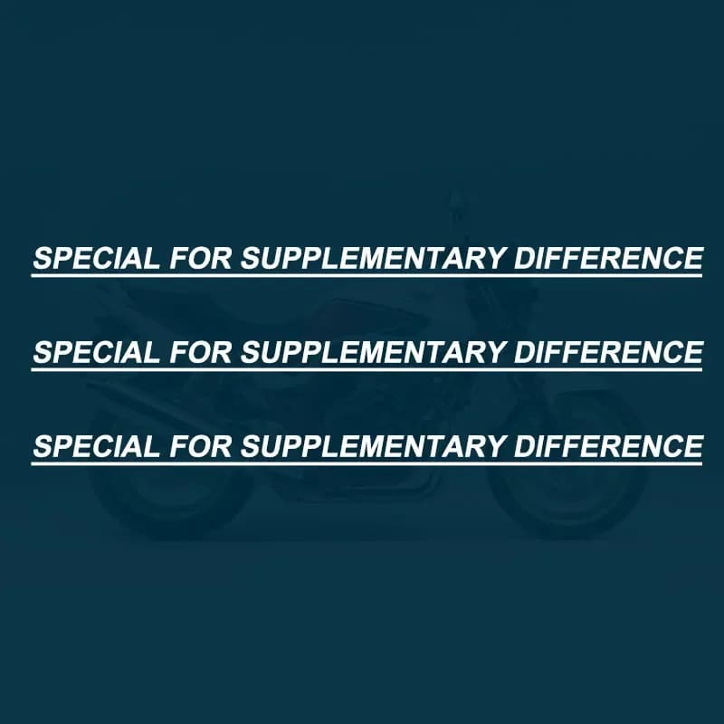 Pokhaomin special channel to make up the difference in shipping cost, not sold separately.